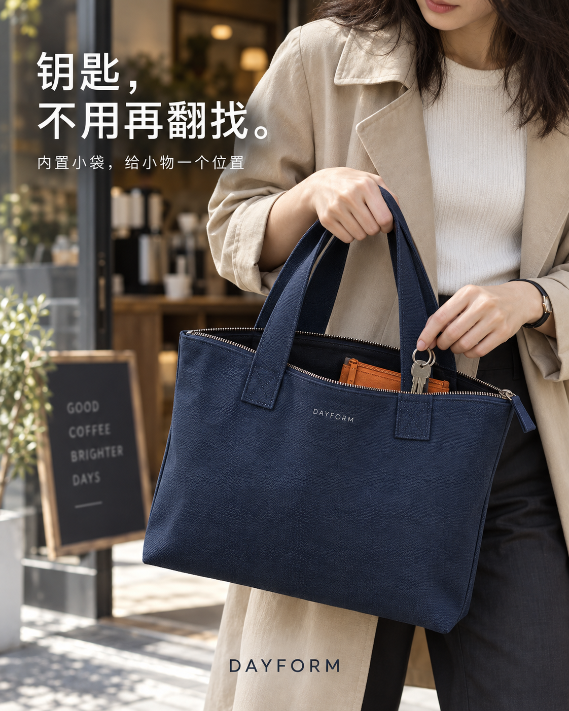 钥匙，不用再翻找。